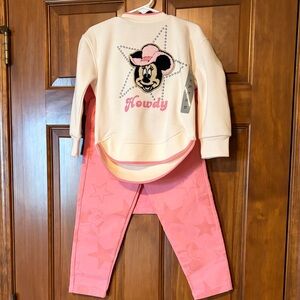 Disney Pink and White Minnie Mouse Set